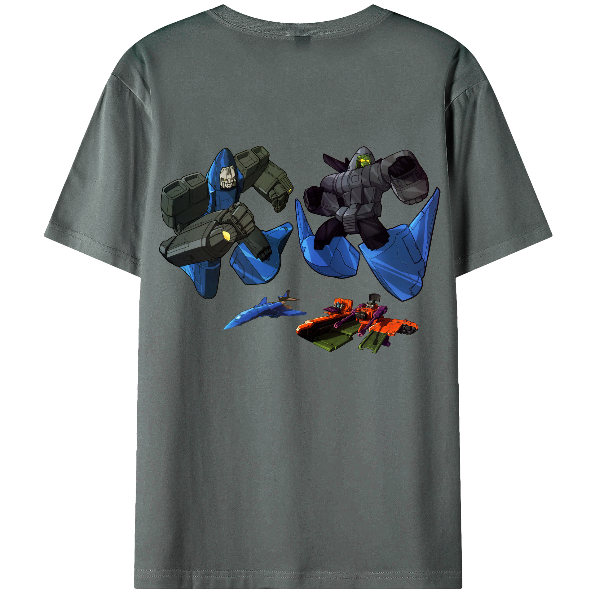 （画像用）  綿100％ メンズ半袖Tシャツ（バックプリント） 通気性
